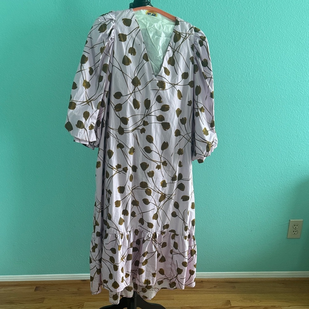a new day Long Sleeve Floral Dress